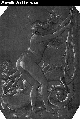 Hans Baldung Grien Witch and Dragon